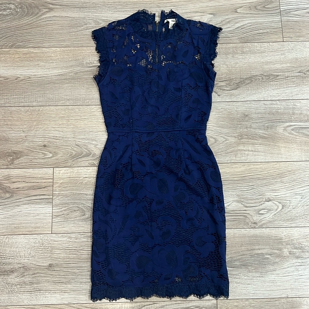 Sans souci size s blue formal dress